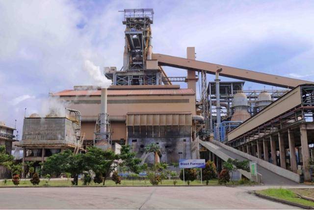 크라카타우포스코 용광로(고로) 전경. 포스코 제공