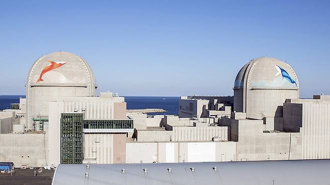 지난해12월부터 상업운전을 시작한 경북 울진의 신한울 1호기 전경. 뉴스1