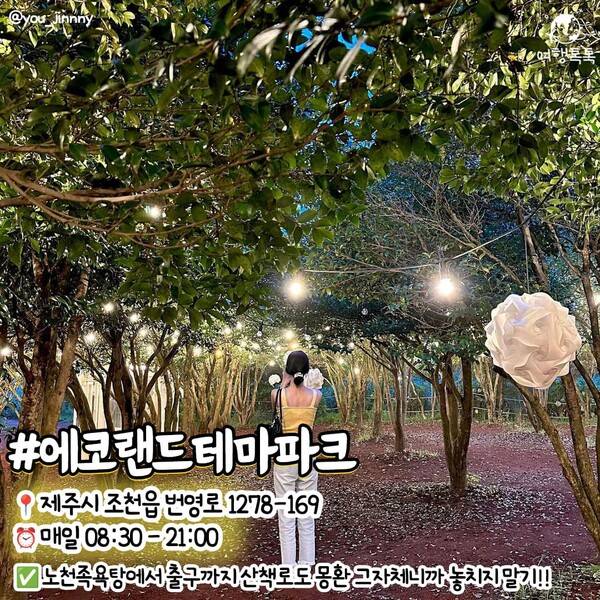 제주 밤에 가볼만한 곳 / @you_jinnny