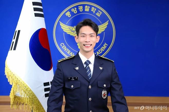 강남경찰서 삼성1파출소 소속 연제우 순경 /사진제공=연제우 순경