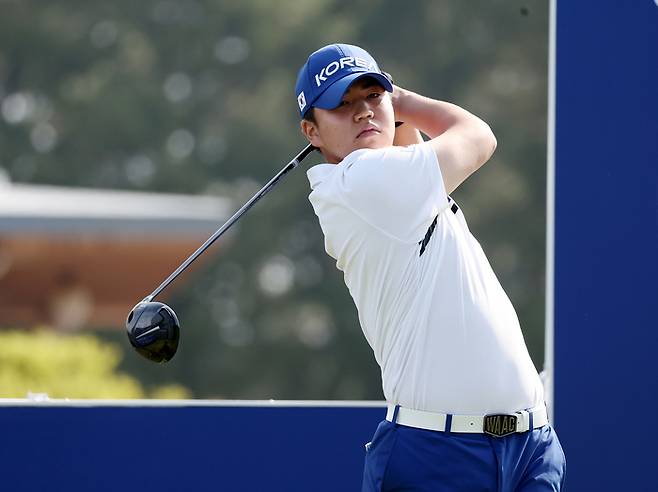 올댓스포츠와 매니지먼트 계약을 체결한 국가대표 장유빈. 사진 | 올댓스포츠