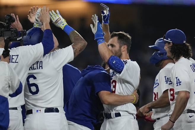 LA 다저스는 올해까지 최근 11년 동안 10번 서부지구 정상을 차지했다. AP연합뉴스