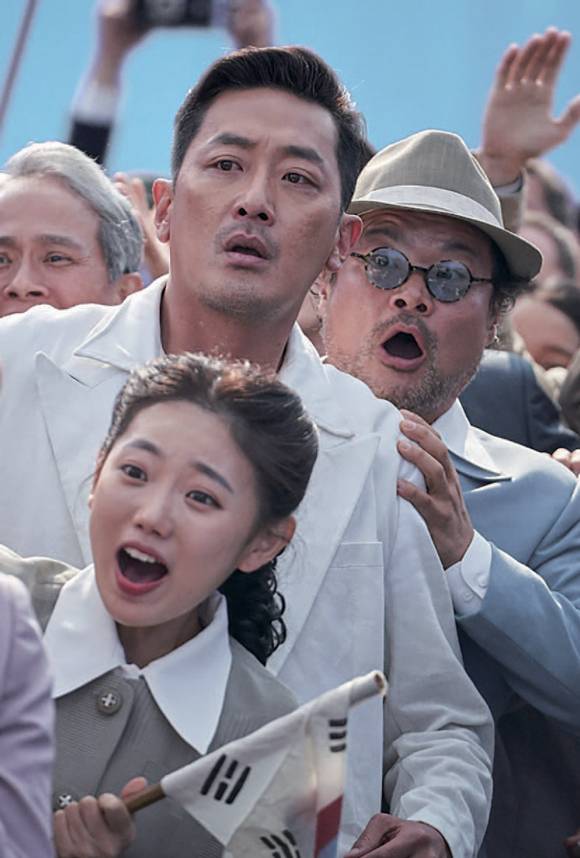 영화 《1947 보스톤》의 장면 ⓒ롯데엔터테인먼트 제공