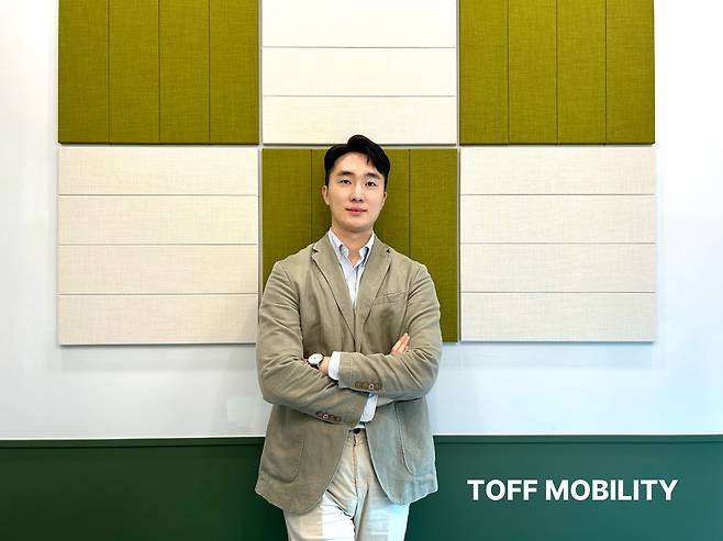 정찬영 토프모빌리티 대표. 승무원에서 조종사를 거쳐 국내 UAM 산업에 몸담다 전기 비행기 산업에 뛰어들었다. /토프모빌리티 제공