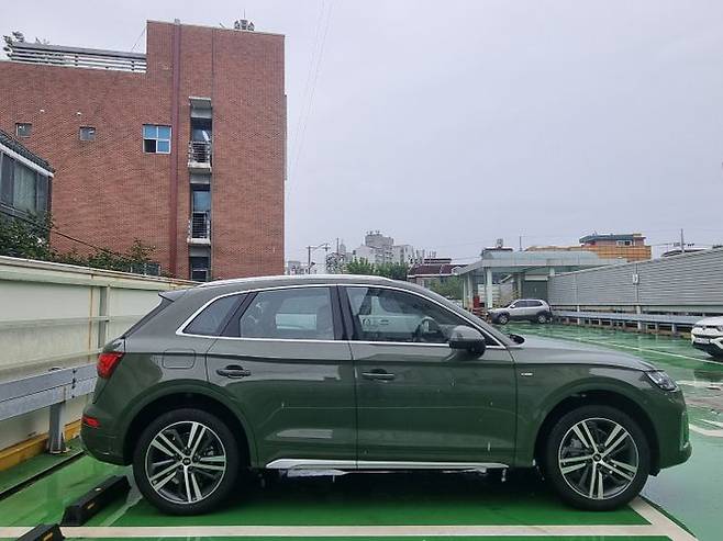 Q5 측면 ⓒ데일리안 편은지 기자