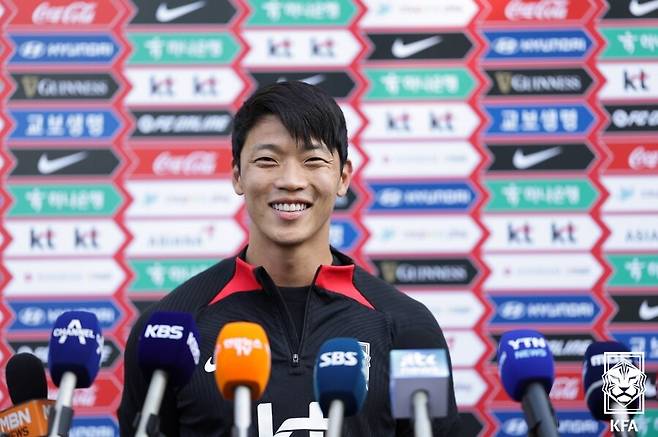 ▲ 황희찬. ⓒ대한축구협회