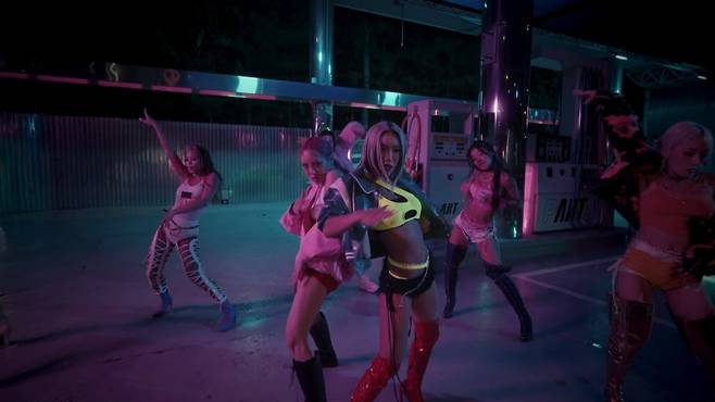 '스우파2' 계급미션 수행 컷. /위지윅스튜디오 제공