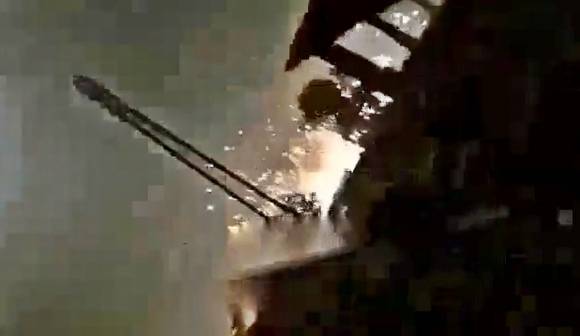 시리아 국방부는 14일(현지시간) 이스라엘군이 북서부 알레포 국제공항을 공습했다고 밝혔다. 2023.10.14 엑스