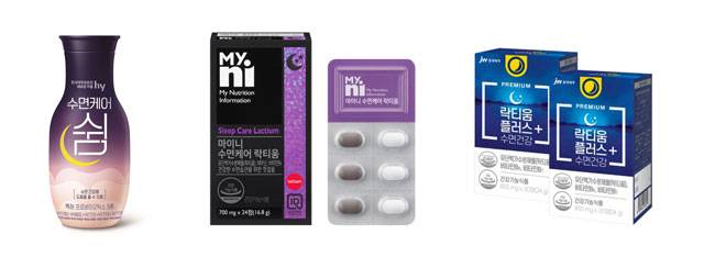 수면 건강기능식품은 효과를 장담하기 어렵다. 수면장애로 어려움을 겪고 있다면 전문가의 정확한 진단을 통해 문제를 개선할 수 있다. /한국야쿠르트, 일동제약, jw중외제약 제공
