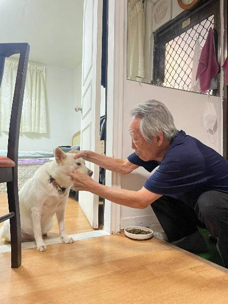 바라보니 그저 응원하는 마음뿐이었다. 오래도록, 건강히, 두 존재가 행복하게 잘 지내기를./사진=남형도 기자