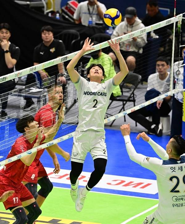 우리카드 한태준. 사진=KOVO 제공