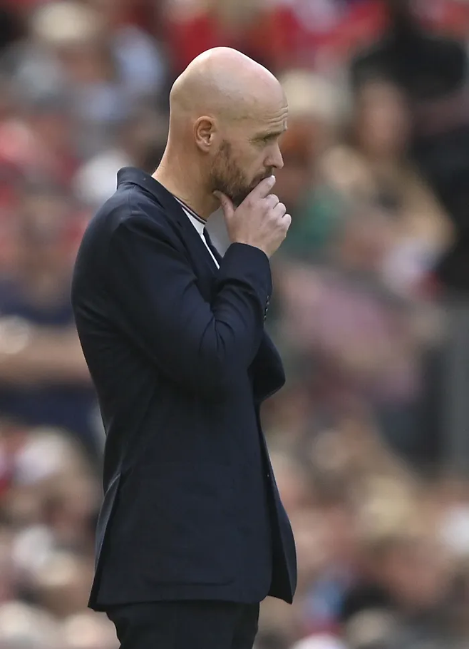 에릭 텐하흐 맨유 감독. 로이터연합뉴스