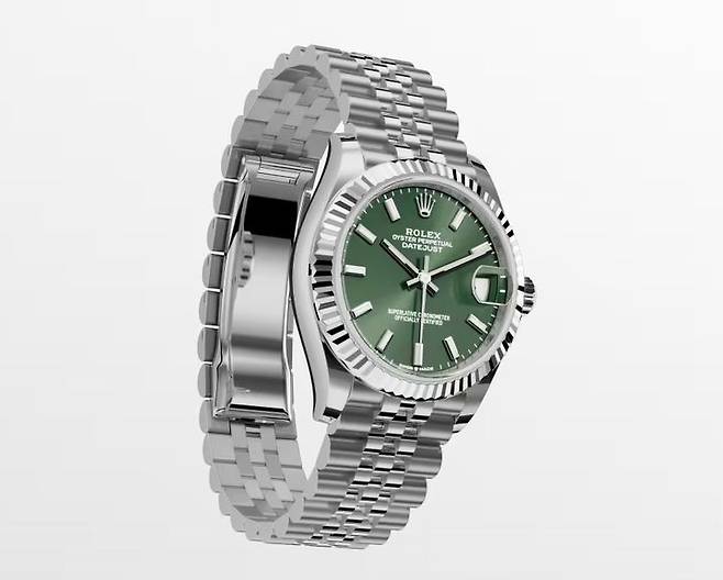 롤렉스 데이트 저스트. (사진=롤렉스 홈페이지 캡처) *재판매 및 DB 금지