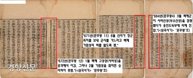 663년 8월 백강구 전투를 끝으로 백제의 사직이 완전히 명맥이 끊겼지만 독립운동은 이후에도 이어졌다. <삼국사기>는 “672년 신라군이 백제 고성성과 가림성을 잇달아 공격해서 고성성은 차지했지만 가림성에서는 승리하지 못했다”고 기록했다.