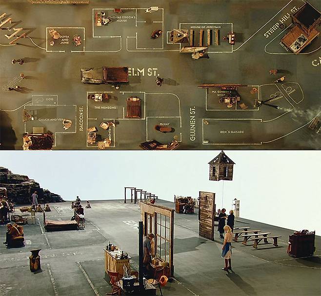 영화 ‘도그빌’ 스틸컷. 사진 다음영화