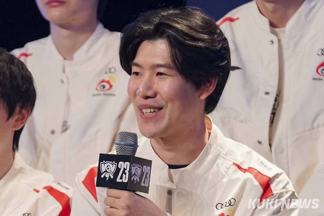 웨이보 게이밍의 탑라이너 ‘더샤이’ 강승록. 사진=임형택 기자