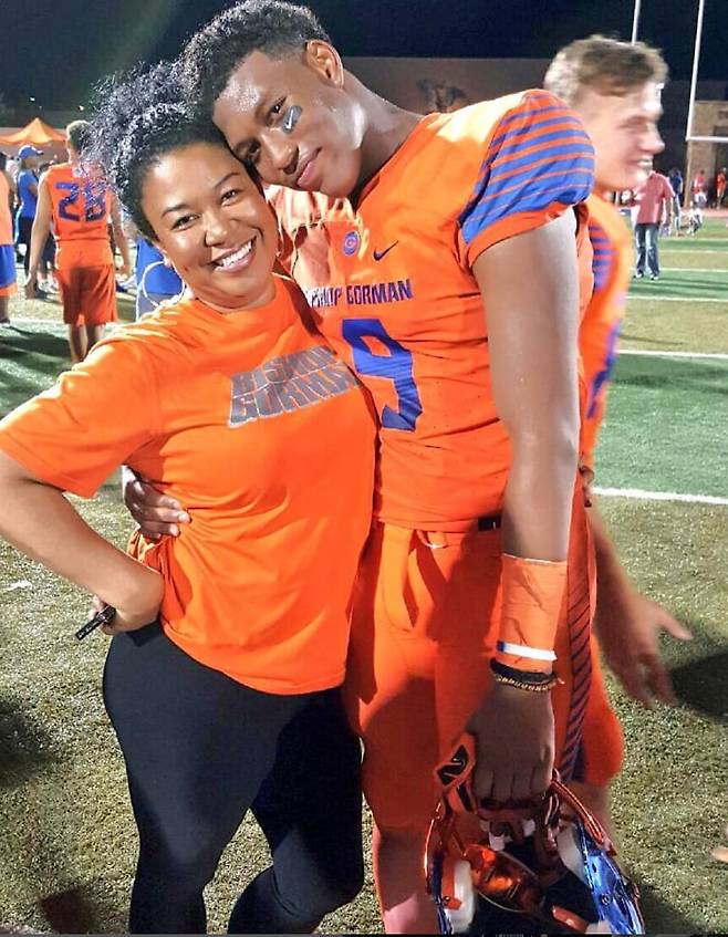 브레빈 조던과 그의 어머니 베벌리. / 인스타그램