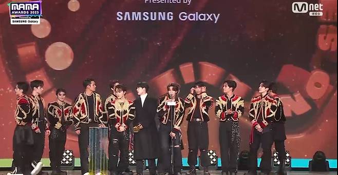 세븐틴. 사진| 티빙 캡처