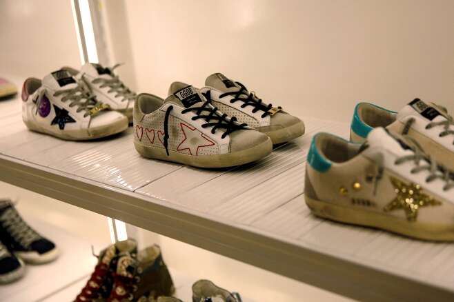 이탈리아 명품 신발 브랜드 골든구스. /로이터