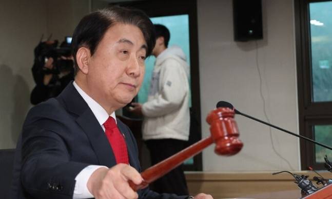 이동관 방송통신위원장. 연합뉴스