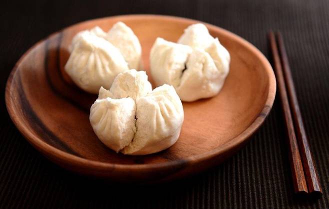 광둥식 바비큐 차시우를 넣은 찐빵 ‘차시우바오’./홍콩관광청