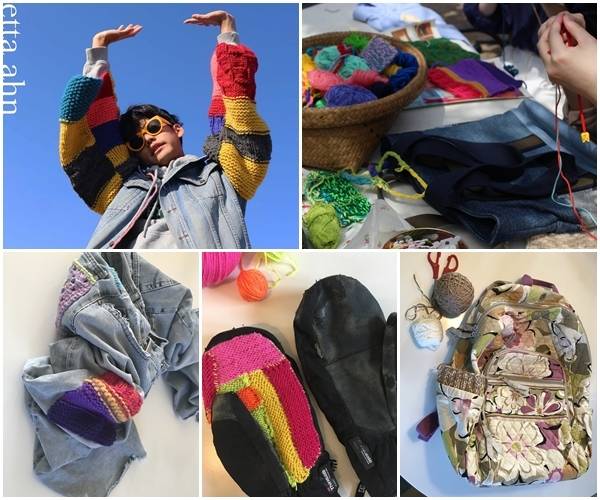 안미영씨는 뜨개 수선을 ‘순수함을 담아내는 작업’이라고 말한다. 안미영 제공