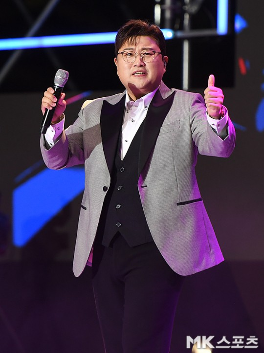 가수 김호중이 제5회 트로트 최애스타 투표에서 높은 득표율을 자랑하고 있다. 사진=천정환 기자