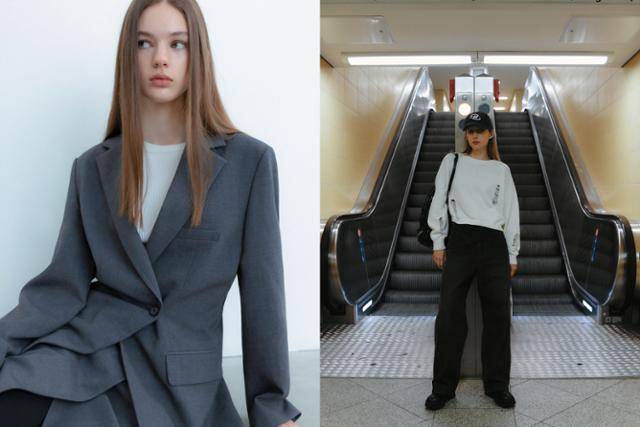 삼성물산 패션부문의 SPA 브랜드 에잇세컨즈가 올해 론칭한 프리미엄 라인인 유니에잇(UNI8)과 에디션에잇(EDITION8·왼쪽 사진) 제품들. 삼성물산 패션부문 제공