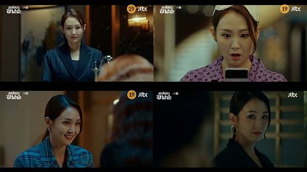 진지함과 코믹함을 오가며 뻔하지 않는 비서 캐릭터를 만들어낸 오정연은 “반전 있는 비서여서 더 끌렸다”고 했다. 사진 ㅣJTBC