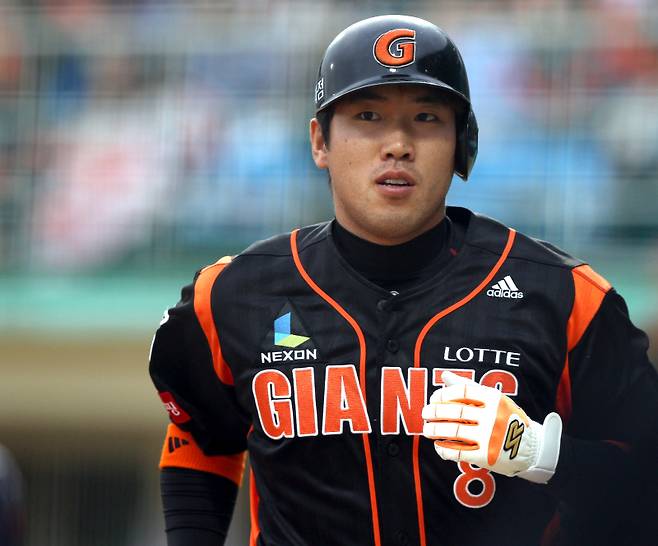 2012년 전준우의 모습. IS 포토