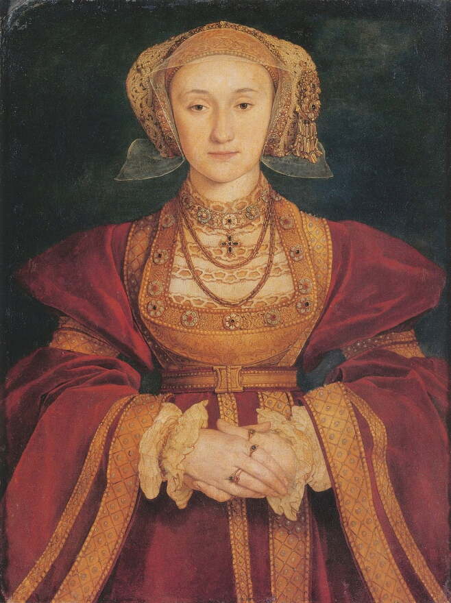 안나 폰 클레페(1539)./루브르박물관