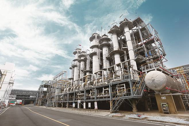 금호석유화학 여수고무2공장. 금호석유화학