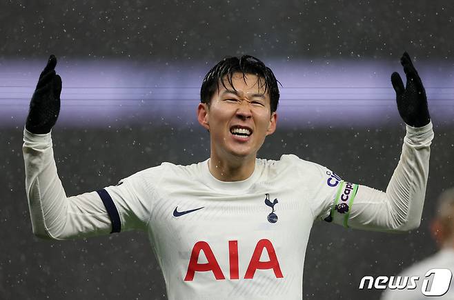 토트넘 홋스퍼의 손흥민. ⓒ 로이터=뉴스1