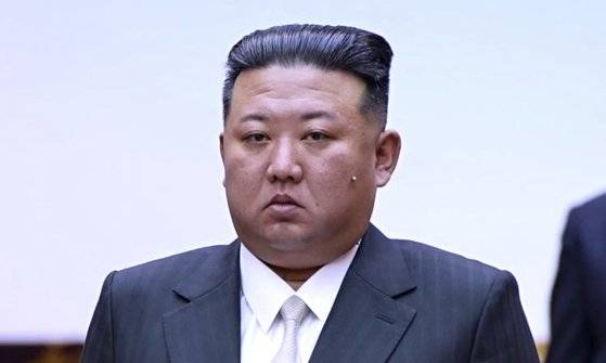 지난해 9월 26~27일 평양 만수대의사당에서 열린 최고인민회의 제14기 제9차 회의에 참석한 김정은. 조선중앙TV. 연합뉴스.