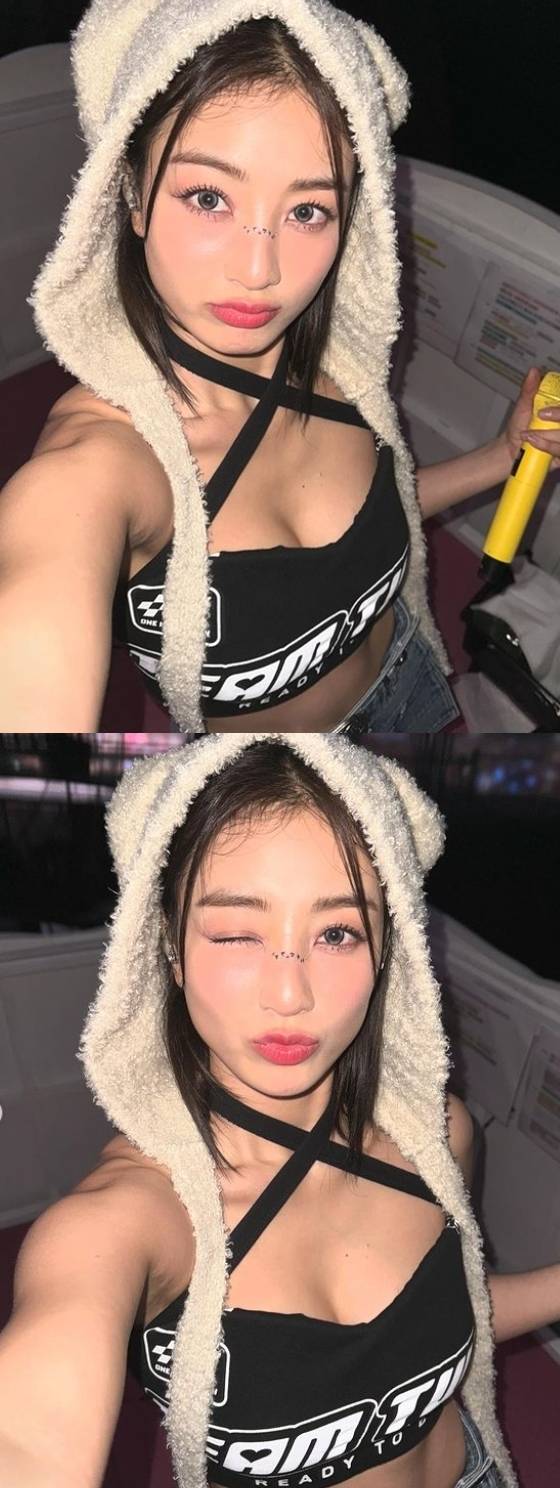 그룹 트와이스 멤버 지효. (지효 소셜네트워크서비스)