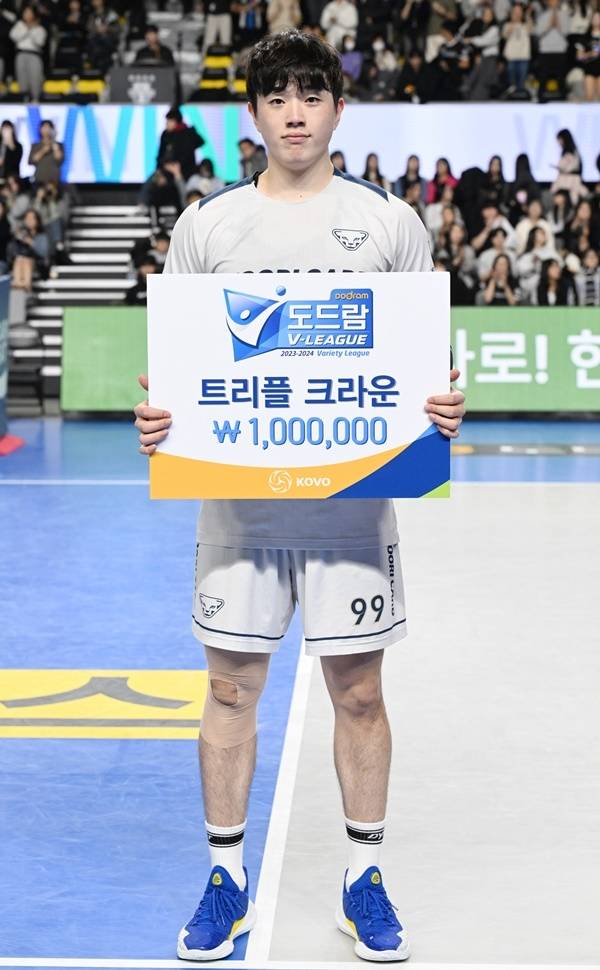 우리카드 김지한. 사진=KOVO 제공