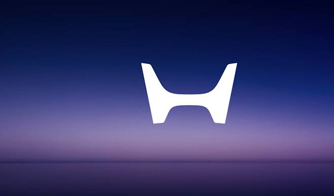 혼다자동차의 전기차용 새로운 'H' 로고