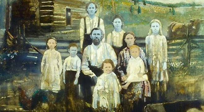 메트헤모글로빈혈증은 미국 켄터키에 사는 푸가트 가문에 의해 알려졌다. 푸가트 가문의 초상화./사진=Science