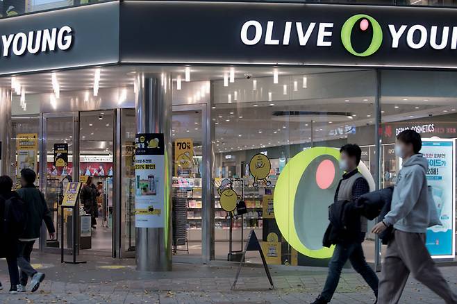 서울 명동의 올리브영 매장ⓒ시사저널 이종현
