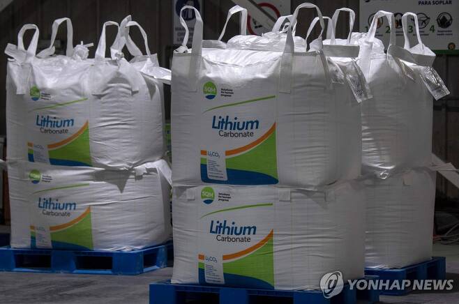 리튬 [AFP 연합뉴스 자료사진. 재판매 및 DB 금지]