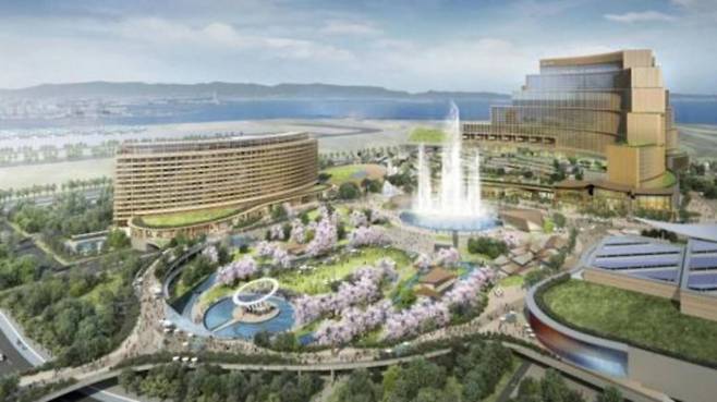 오사카 IR 조감도 (MGM그룹)