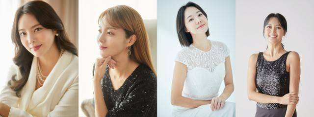 (왼쪽부터) 미스코리아 송수현, 장윤희, 박가원, 김사라