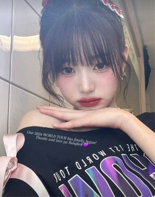 사진: 아이브 장원영 (출처: 장원영 SNS)