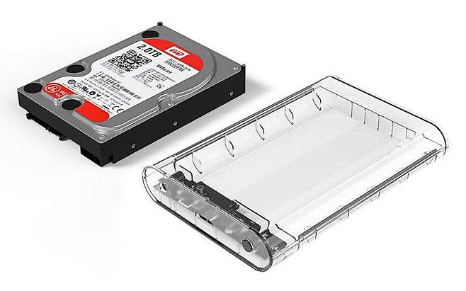 3.5인치 외장하드는 전력 소모량이 크다 (출처 : Orico)