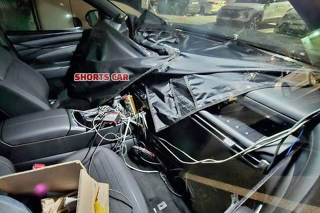 현대차 '싼타크루즈 페이스리프트' (출처 : 숏카)