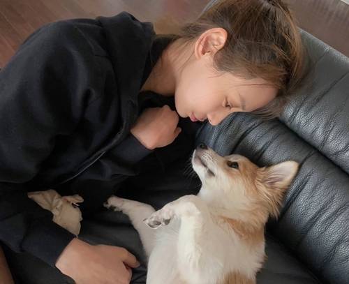 정유지가 MK스포츠와 펫터뷰를 진행했다. 사진=정유지