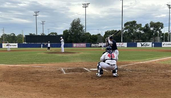 2월 14일 열린 캠프 첫 청백전. 사진=두산 베어스
