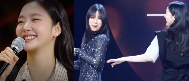 이효리 만난 김고은. 사진제공='이효리의 레드카펫' SNS