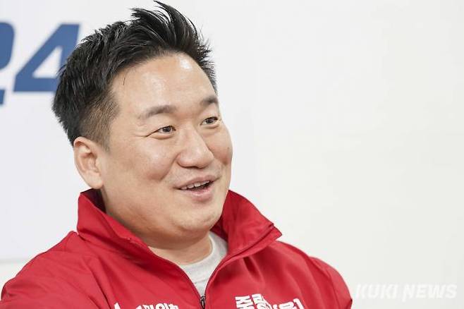이승환 국민의힘 서울 중랑구(을) 후보. 사진=임형택 기자