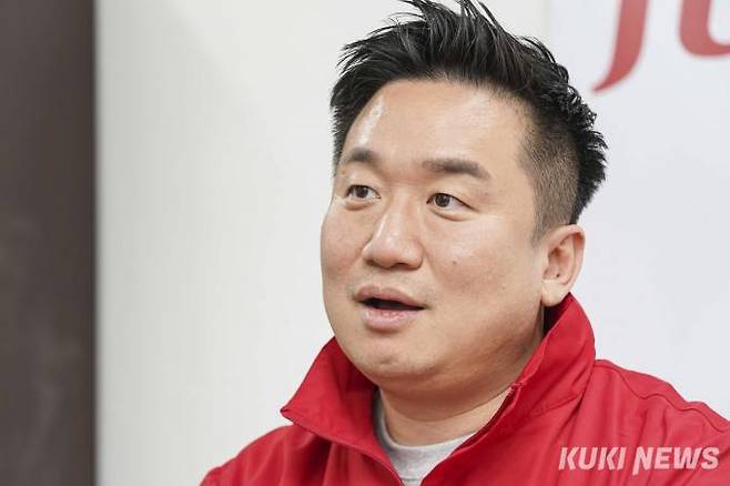 이승환 국민의힘 서울 중랑구(을) 후보. 사진=임형택 기자